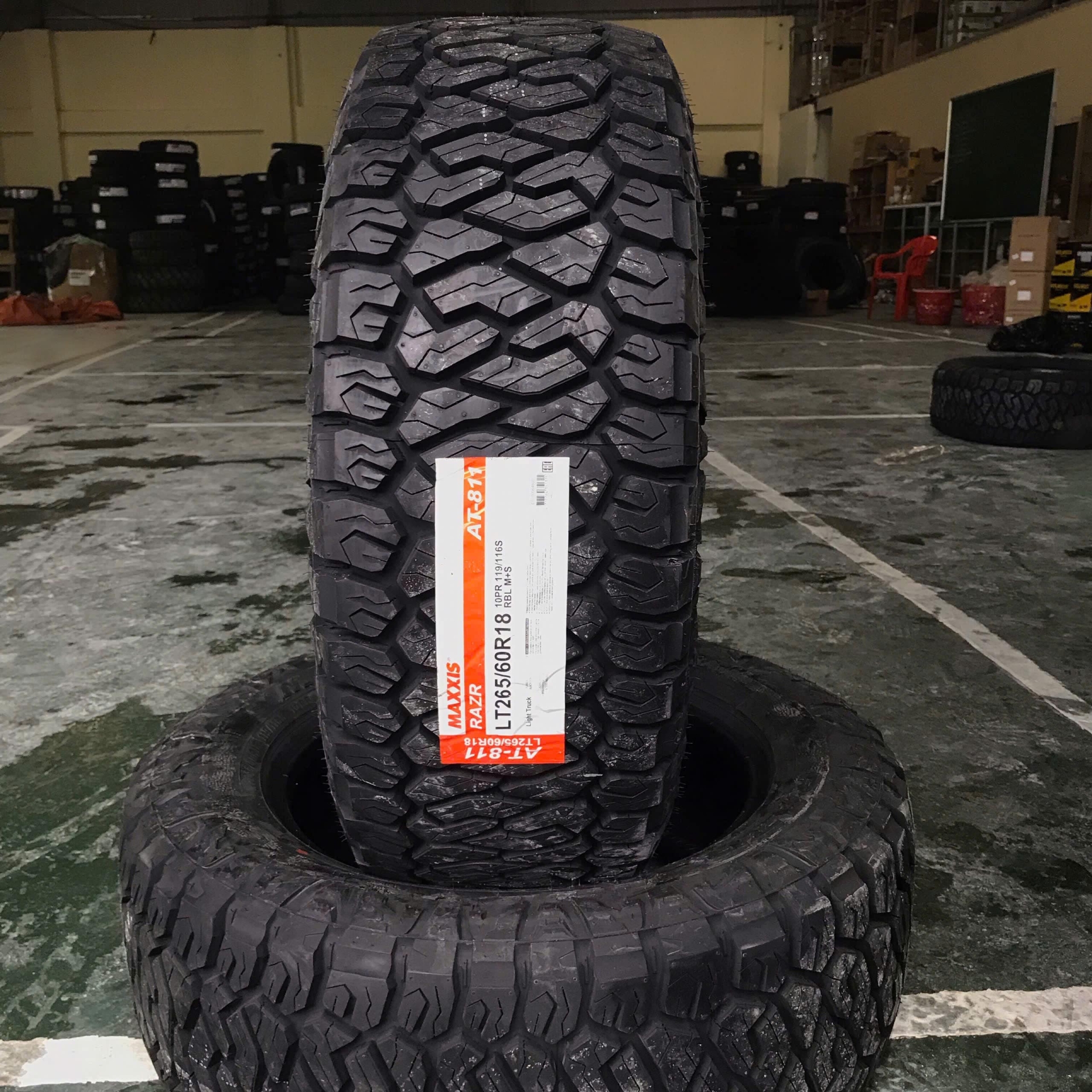 Lốp Maxxis 265/60R18 10PR AT811 Lốp Ford Ranger Wildtrack Lốp Triton